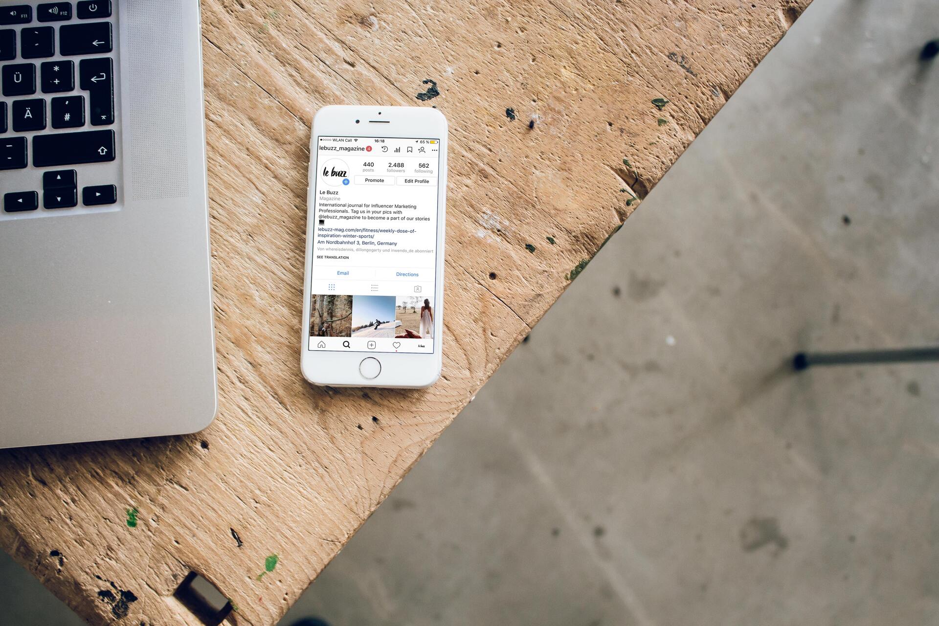 optimiser compte instagram pro